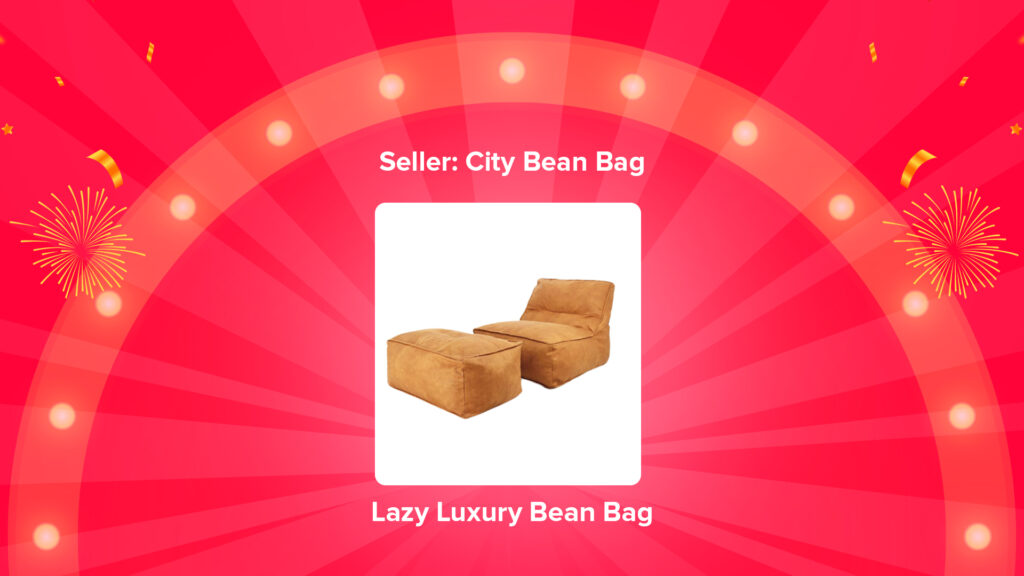 City Bean Bag - Lazy Luxury Bean Bag 9.9 Super Sale