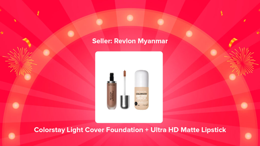 Revlon - Colorstay Light Cover Foundation + Ultra HD Matte Lipstick 9.9 Super Sale